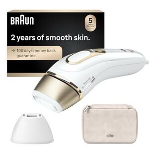 Braun IPL, Silk·Expert Pro 5, IPL Hair Removal for Women and Men Permanent Laser